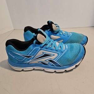 Reebok Dual Turbo Flier Running Shoe Sneaker Womens Size 7.5 Blue 039501-413